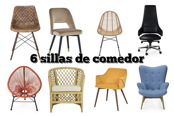 6 sillas de comedor