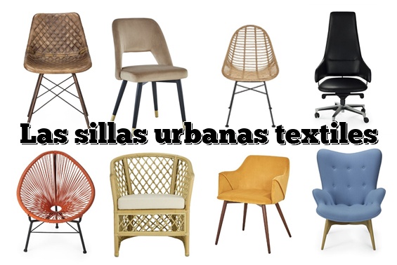 Las sillas urbanas textiles