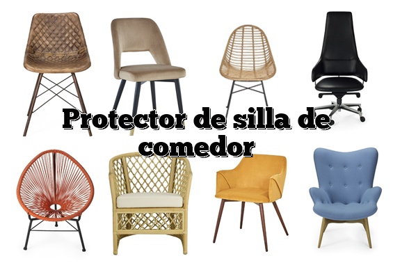 Protector de silla de comedor