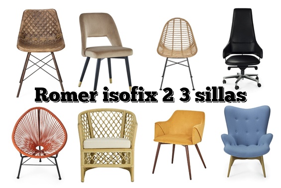 Romer isofix 2 3 sillas