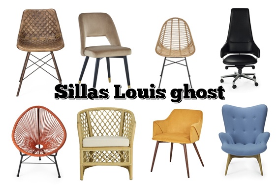 Sillas Louis ghost