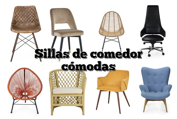 Sillas de comedor cómodas - MilSillas.com.es