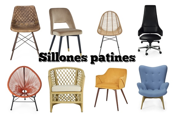 Sillones patines